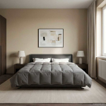 Suvised teki rapistatud helehall 240 x 260 cm mikrokiud