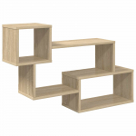 Ujuv riiul seinale kinnitav pruun 87 x 20 x 55 cm tehispuit