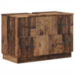 Vannitoa kraanikausi kapp hoorn vana puit 82 x 41 x 56 cm
