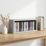 Cd salvesta rack betoonhall 40 x 17 x 17 cm tehispuit
