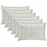 Diivanipadi 6 pcs houten helehall 50 x 80 cm flanell