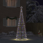 Led j&otilde;ulupuu ekenas 400 cm 800 led-i mitmev&auml;rviline teras