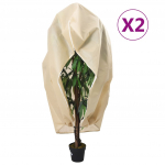 Lukuga taime fliiskatted 2 tk, 70 g/m&sup2;, 3,14x2,5 m