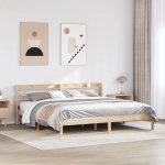 Voodiraam ilma madratsita, 200 x 200 cm, m&auml;nnipuit