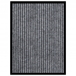 Uksematt, triibuline, hall 40 x 60 cm