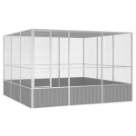 Linnupuur, hall, 302,5 x 324,5 x 211,5 cm, tsingitud teras