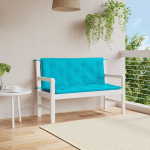 Aiapingi istmepadjad 2 tk, t&uuml;rkiissinine, 120x50x7 cm, kangas
