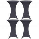 Venivad lauakatted 4 tk 60 cm antratsiithall