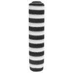 Privaatsusv&otilde;rk, antratsiit ja valge, 2 x 25 m, hdpe 75 g/m&sup2;