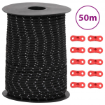 Telgi n&ouml;&ouml;r helkuri ja kinnitusaasadega, 50 m 3 mm