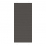 Plisseeritud ruloo must 100x200 cm kanga laius 99,4 cm