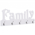 Seinale kinnitatav riidenagi, family, 74 x 29,5 cm