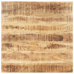 Lauaplaat tugevast mangopuidust 15&ndash;16 mm 60 x 60 cm