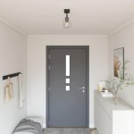 Lae kohtvalgusti must 13 x 13 x 26 cm klaas ja metall