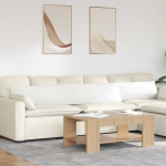 Diivanipadjad 2 pcs valge 200 x 40 cm kangas