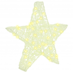 3d t&auml;ht koos 50 led-iga soe valge 55 x 53.5 x 10 cm akr&uuml;&uuml;l