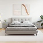 &Ouml;&ouml;kapid 2 tk, betoonhall, 40 x 35 x 47,5 cm, tehispuit