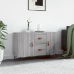 Puhvetkapp, hall sonoma tamm, 100 x 36 x 60 cm, tehispuit