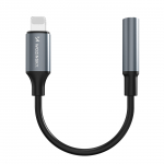 Wozinsky WALJ-01 Lightning adapter - 3.5mm mini jack - black