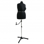 Reguleeritav kleidi kuju naistele must l samet