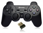 Vakoss GP-4705BK Gaming Controller Black RF Gamepad Analogue / Digital PC, Playstation 3