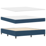 Karbi vedrumadrats led-ribadega sinine 180 x 200 cm kangas