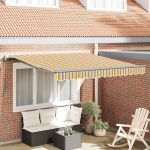 K&auml;igukohandatav varikatus mitmev&auml;rviline 300 x 250 cm kangas