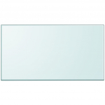 Lauaplaat karastatud klaasist, ristk&uuml;lik, 1200 x 650 mm