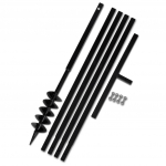 Terasest 100 mm maapuur k&auml;epidemega koos 5 m pikendustoruga