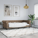 P&auml;evavoodi, cappuccino, 100 x 200 cm, kunstnahk