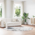 K&otilde;rge narmaga shaggy vaip, navarra, h&otilde;behall, 240x240 cm