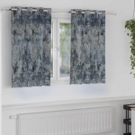 Satiinist kardinad 2 pcs h&otilde;behall 140 x 140 cm samet