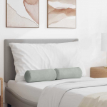 Padjad 2 pcs helehall &oslash; 15 x 40 cm korter kangas