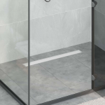 Du&scaron;i &auml;ravool klaaskattega h&otilde;bedane 80 cm roostevaba teras 304