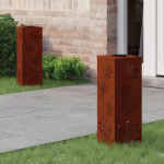 P&auml;ikese led k&auml;igutee tuli 2 pcs corten teras corten teras