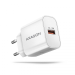 MOBILE CHARGER WALL USB 18W/1PORT WHITE ACU-QC18W AXAGON - 8595247908346