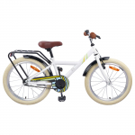 Laste bike 18 tolli 5-7 aastastele valge