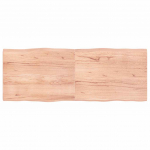 Lauaplaat, helepruun, 160 x 60 x (2&ndash;4) cm, t&ouml;&ouml;deldud t&auml;ispuit