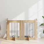 Koerav&auml;rav koos aluspuudega 4 pcs sonoma tamm 60 x 80 cm