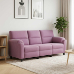 Diivan lilla 214 x 85 x 93 cm samet