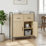 K&otilde;ide sonoma tamm 97 x 33 x 81 cm tehispuit