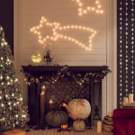 J&otilde;ulukomeedi figuur 48 lediga soe valge 65x28 cm
