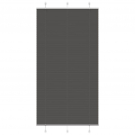 Plisseeritud ruloo must 110x200 cm kanga laius 109,4 cm