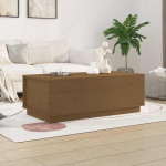Kohvilaud, meepruun, 100 x 50 x 35 cm, m&auml;nnipuit