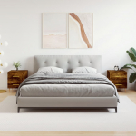 &Ouml;&ouml;kapid 2 tk, suitsutatud tamm, 40 x 35 x 47,5 cm, tehispuit