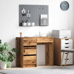 Laud sahtliga vana puit 90 x 37.5 x 75 cm tehispuit