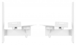 B-Tech VENTRY - Side Clamping Loudspeaker Wall Mounts with Tilt & Swivel (Pair)