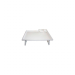 Bedside table for meals with handles