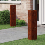 P&auml;ikese led k&auml;igutee tuli 2 pcs corten teras corten teras