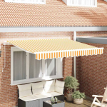 K&auml;igukohandatav varikatus kollane 250 x 200 cm kangas